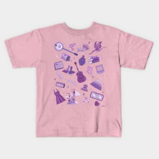 In my speak now era | pattern Kids T-Shirt